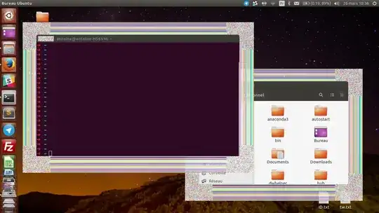 Around all windows, active or not