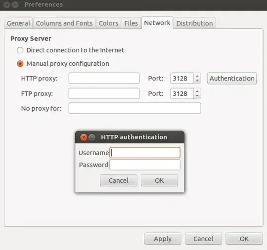 Proxy Settings