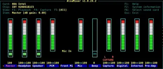 Alsamixer