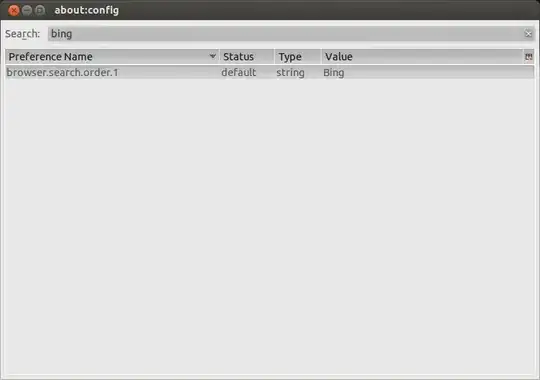 about:config screen