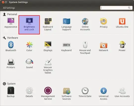 System settings