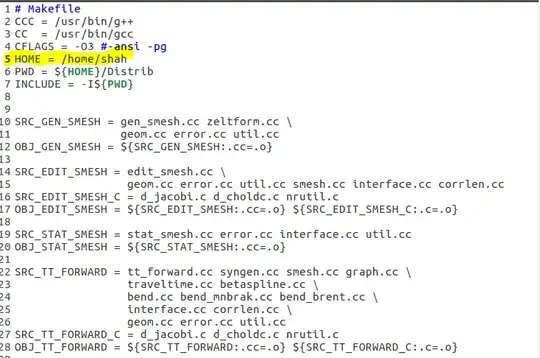 Makefile changes