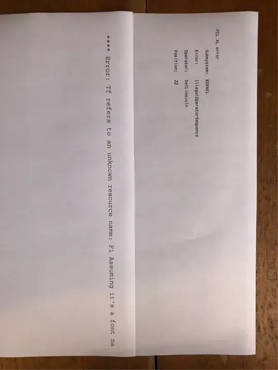 error pages
