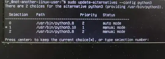 update-alternatives