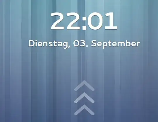 login screen