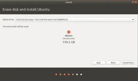 installation step