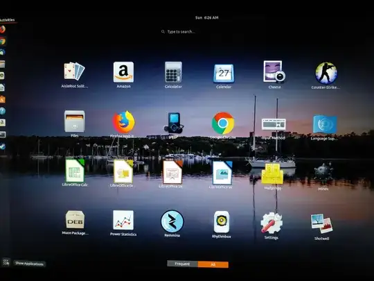 gnome dash icons
