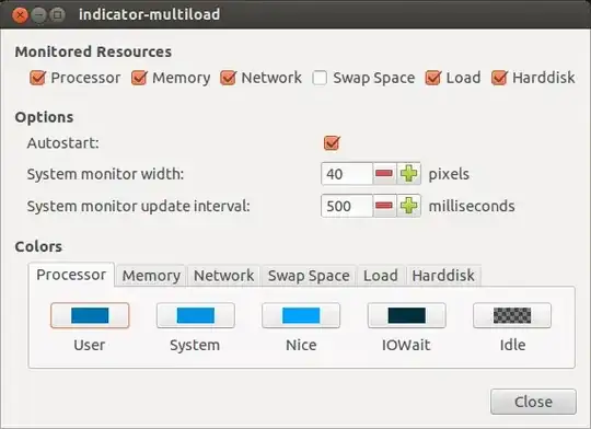 preferences dialog
