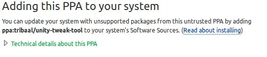 adding ppa to your system