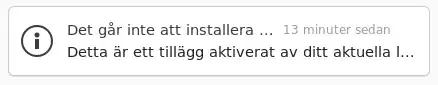 Truncated notification