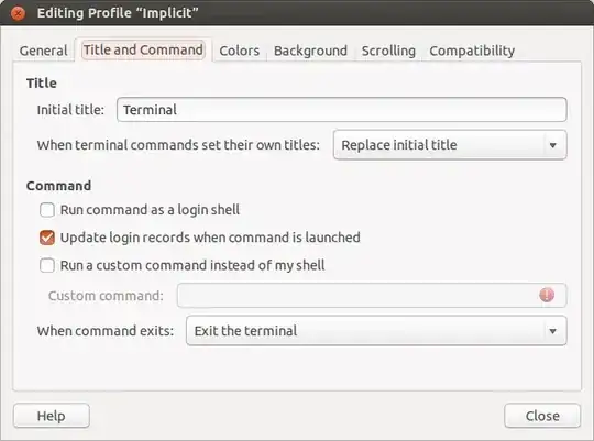 title and command