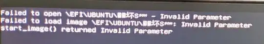 Error message