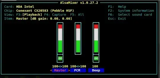 alsamixer