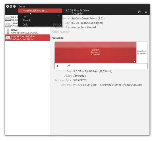 Disks Utility