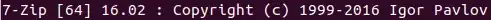 My version of 7-Zip
