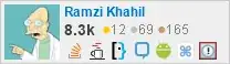 profile for Ramzi Kahil on Stack Exchange