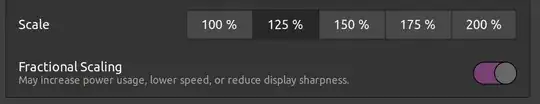Ubuntu settings
