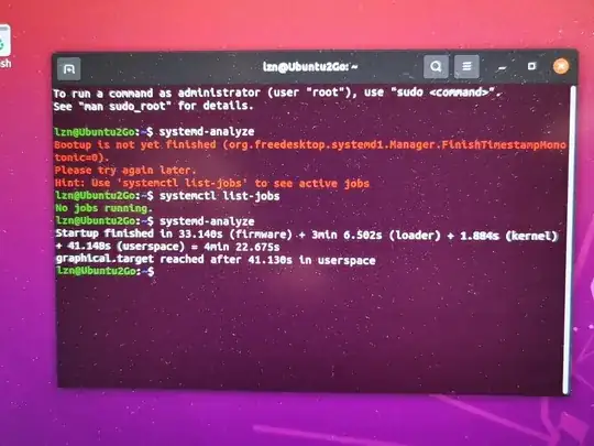 systemd-analyze