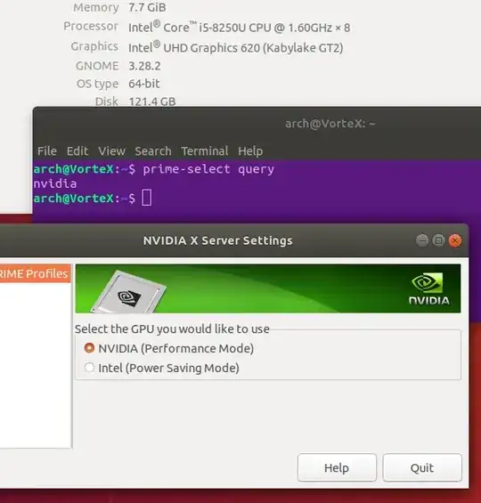 prime-select status