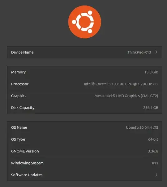 Laptop information