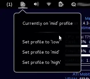 Gnome 3 Radeon Power Profile Manager Extension