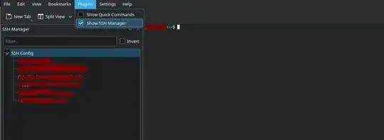 Konsole SSH Manager