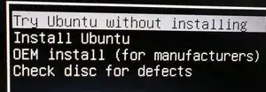UEFI installer pic