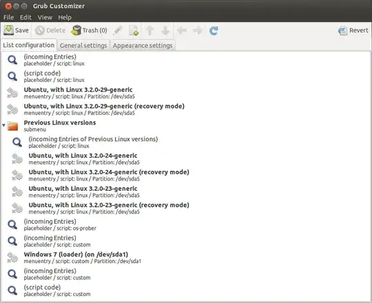 grub customizer list