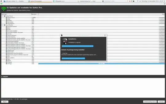 installing