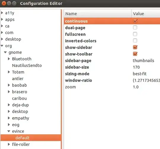 dconf-Editor config