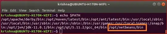 Netbeans PATH