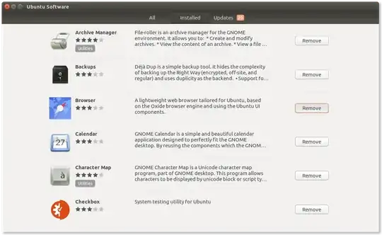Uninstall Apps using Software
