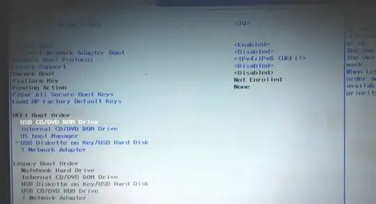 BIOS Boot Options