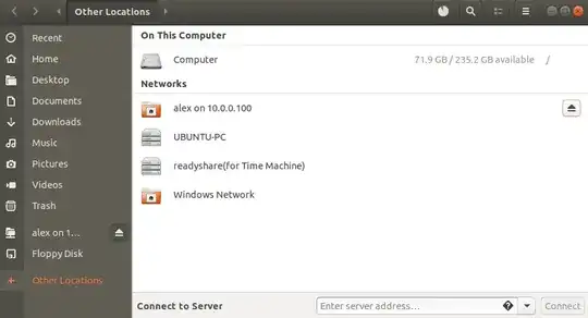 Other Locations in file browser