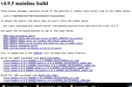 kernel 4.9.5