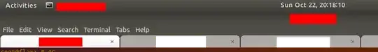 pointless top bars in Ubuntu 17.10 Gnome 3
