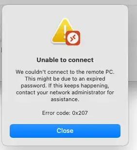 Error Message