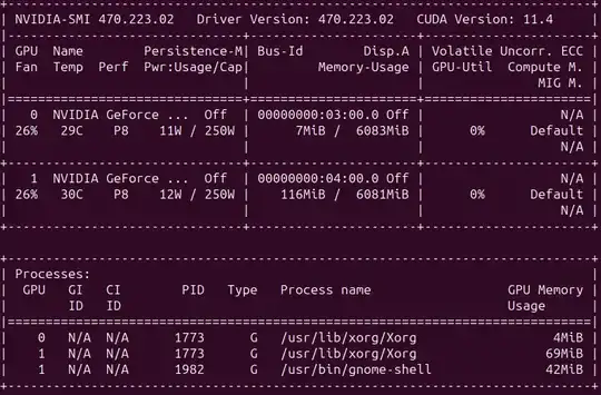 Nvidia-smi report