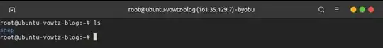 ls output