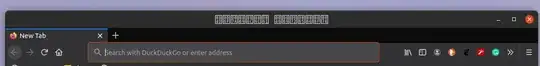 boxes instead of a title