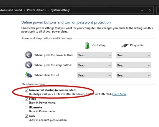 Windows Control Panel