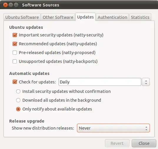 updates