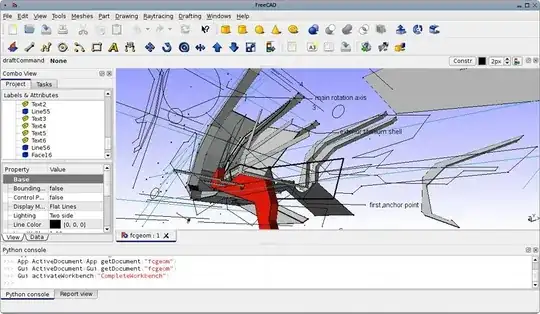 FreeCAD Screenshot, FreeCAD courtesy