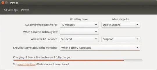 Power Settings