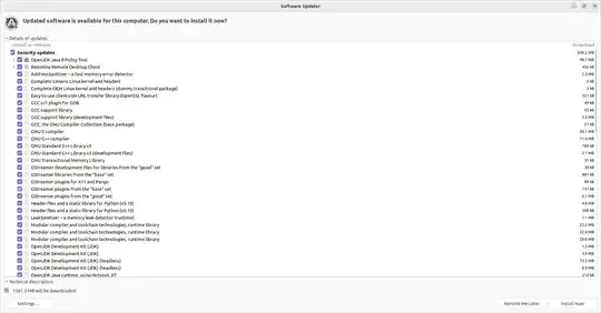 Update popup