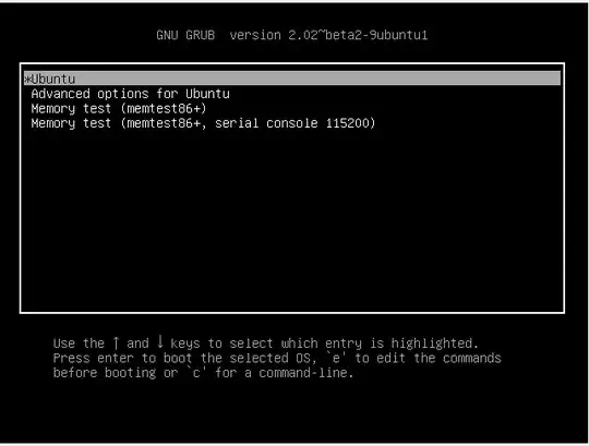 entering grub