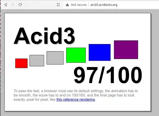 webkit test & error