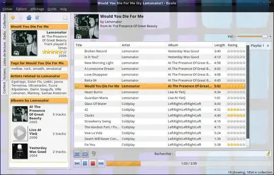 Exaile screenshot