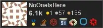 Combined StackExchange profiles for NoOneIsHere