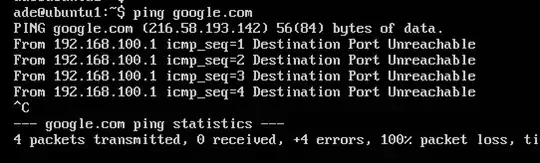 ping results